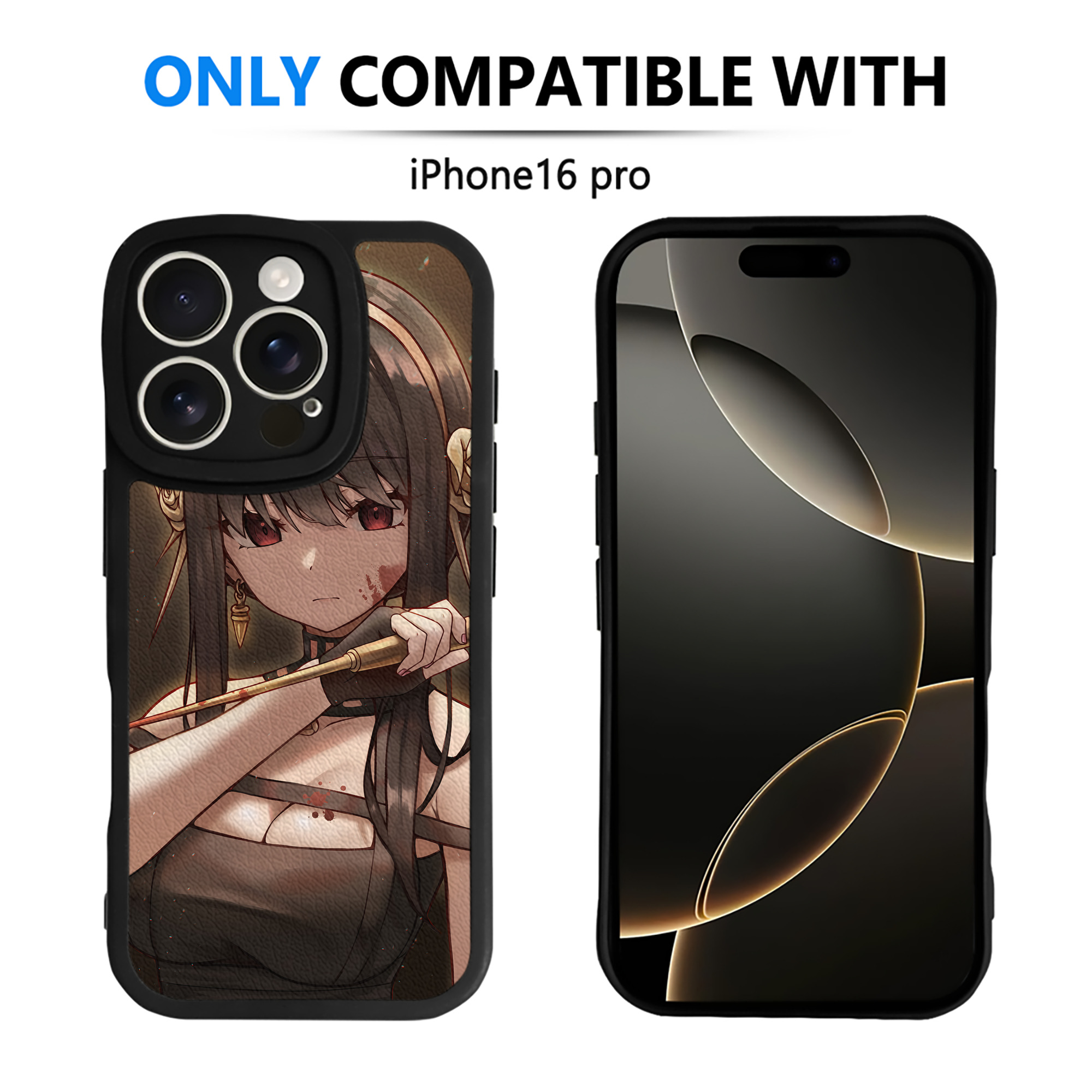 （画像用） SPY×FAMILY间谍家家酒 【iPhone 16シリーズ対応】シリコンスマホケース（レザー調） 材質：シリコン